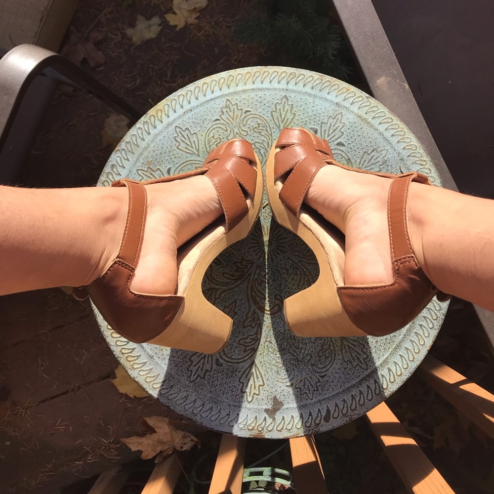 Vintage looking heels from Old Navy